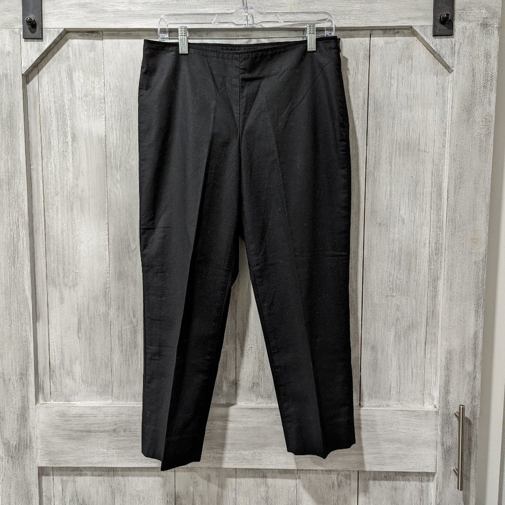 Talbots Black Ankle Trousers Size 8P